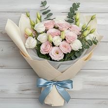 Букет цветов из:  Лизиантусы в Чиверево