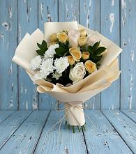 Букет цветов из:  Розы и Хризантемы в Чиверево