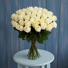 Букет 51 Белая роза Эдлесс Лав #REPLACE_PRED# Чиверево